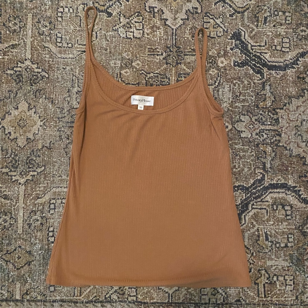 Privacy Please cami in tan